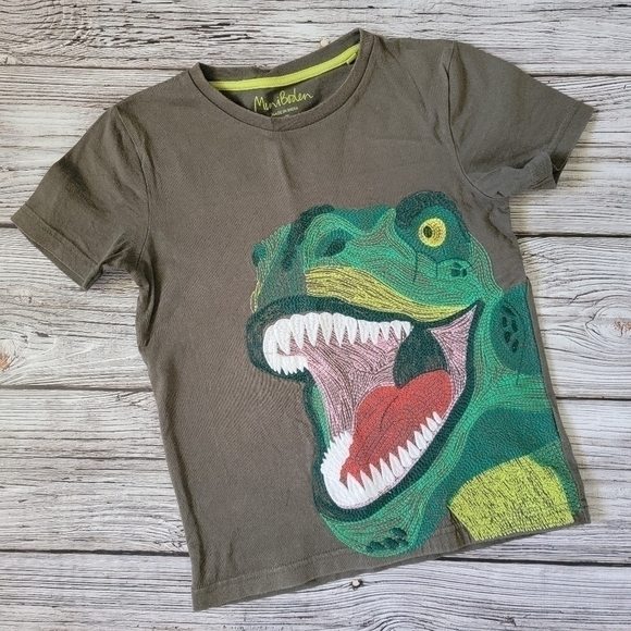 6-7 EUC Dinosaur Superstitch T-Shirt - Picture 4 of 5
